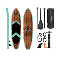 Vente en gros de planche de sup padel en bois Talos nouveau design paddleboard gonflable