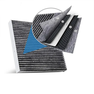 Nouvelle usine AGF Chine Thaïlande personnalisé OEM/ODM <span class=keywords><strong>filtre</strong></span> à Air d'<span class=keywords><strong>habitacle</strong></span> à pollen biofonctionnel 99.99% efficacité de Filtration IATF-16949 - Product Image 3