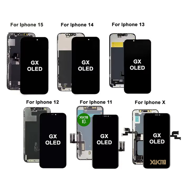 Original OLED Display for iPhone X 11 12 13 Pro Max LCD Screen Replacement with 1-Year Warranty