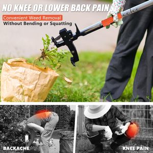 Easy Operation Lightweight Anti-Rust Stand up Weeder Hand Garden <strong>Tool</strong> <strong>Weed</strong> <strong>Remover</strong> - Product Image 5