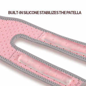 Adjustable Double Patella Breathable <b>Knee</b> Brace Strap Support Pad Help Reduce <b>Knee</b> Joint Pain Fitness <b>Exercise</b> Pressure - Product Image 3
