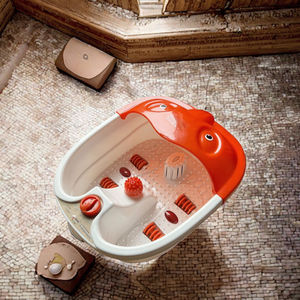 8L Heiz funktion Kunststoff Pediküre Stuhl Fuß Spa Bad Massage gerät Pipeless Tub Wasser blase Vibrations massage für Nagel - Product Image 2