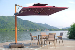 Ombrello commerciale del patio del mercato resistente al vento resistente del parasole della turchia delle parti solari di migliore prezzo di Youya con la rete per il negozio - Product Image 2