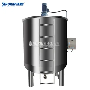 Guangzhou Sipuxin New design mixing tank with stairs mixing machine for making detergent liquid soap