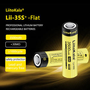 100% Original LiitoKala Lii-35S <span class=keywords><strong>18650</strong></span> batterie 3.7V 3500mAh batterie au Lithium Rechargeable pour lampe de poche - Product Image 2