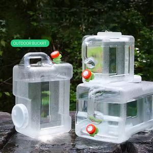 Contenedor de Agua Transparente para Acampar al Aire Libre, Tanque para Vehículos, Contenedor Portátil de Agua Potable - Product Image 3