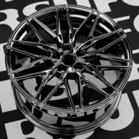 Jantes forgées KE Chrome Black 18 19 20 21 22 24 pouces Y-Spoke 5x114.3 pour BMW M3 M4 Mercedes Benz Toyota Camry Corolla
