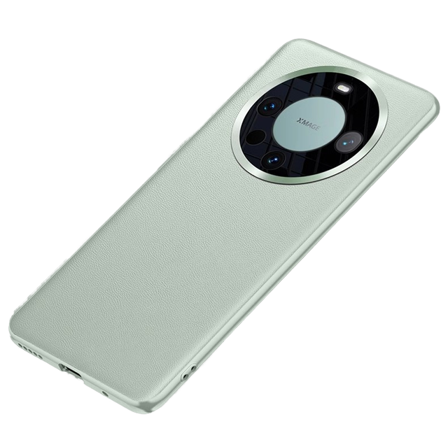 New Arrival Case for Huawei Mate 60 60pro Plain Leather Mobile Phone case Genuine Leather All-inclusive Fall protection case