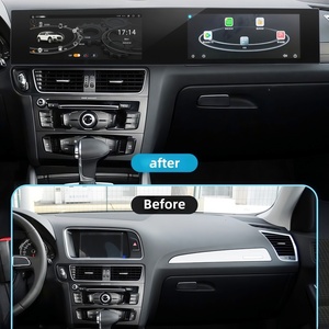 วิทยุติดรถยนต์หน้าจอคู่แบบโค้ง3D 21นิ้วสำหรับ Q5 Audi 2009-2017แอนดรอยด์เครื่องเล่นมัลติมีเดียอัตโนมัติ DSP CarPlay ไร้สายระบบนำทาง GPS - Product Image 6