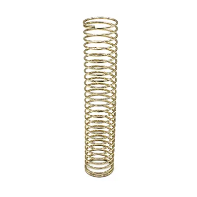 Hongsheng Wholesale Ballpoint Pen Spring Stainless Steel Brass Gold Plated Helical Compression Springs Copper Spring