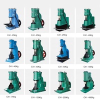 Marteau Pneumatique LILER pour Forgeage de Fermeurs, Base de Marteau à Moteur 4KW 530J, Haute Puissance 40kg, 245 coups/min, 220V/380V, Surface de Travail 120x50mm