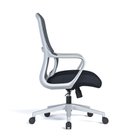 Chaise de bureau ergonomique en maille confortable personnalisable Chaise de patron de bureau de direction au design moderne pour fonction pivotante de bureau