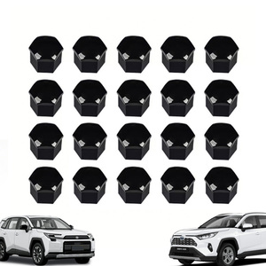 Cubiertas para Tuercas de <span class=keywords><strong>Rueda</strong></span> ABS, Compatibles con Toyota <span class=keywords><strong>RAV4</strong></span> 20-26, Tapas Protectoras Antióxido y Antirrayaduras - Product Image 1