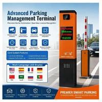 Terminal d'entrée automatique pour parking intelligent avec reconnaissance de plaque d'immatriculation, système de stationnement automatique