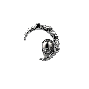 Nouveaux bijoux de piercing corporel en titane personnalisés avec des motifs de cœur, d'étoile, de crâne et de rose - Product Image 5