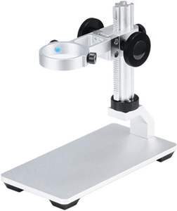 Kit d'accessoires pour microscope à bras unique <span class=keywords><strong>articulé</strong></span> Digital USB G600 Aluminium Alloy Boom Stand Slides trinocular microscope - Product Image 4