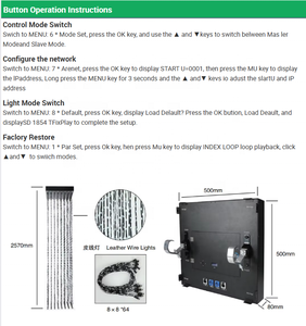 Stage <strong>Light</strong> Show <strong>Led</strong> Matrix Stage <strong>Light</strong> DMX Volumetric Screen Club Disco Ceilling <strong>Lights</strong> - Product Image 3