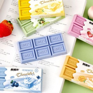 Goma de Borrar Cuadrada con Diseño de Frutas y Helados, Bonita, para Niños, Material Escolar, Regalo para el Aula, <span class=keywords><strong>Estuche</strong></span> de Lápices, Descuento por Compra al por Mayor - Product Image 4