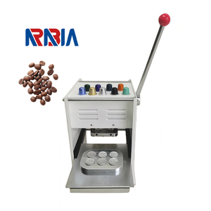 Máquina de llenado y sellado de tazas de café <span class=keywords><strong>Nespresso</strong></span> de 6 agujeros, máquina de llenado de cápsulas de PP, papel de aluminio Manual, 1 Juego, 6 cavidades, 15ml - Product Image 1