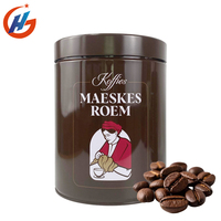 Boîtes de conserve alimentaires vertes mates de qualité supérieure, boîte de conserve pour thé matcha, boîte en fer blanc écologique, 1000 g, boîtes à café avec logo, boîtes à café torréfié