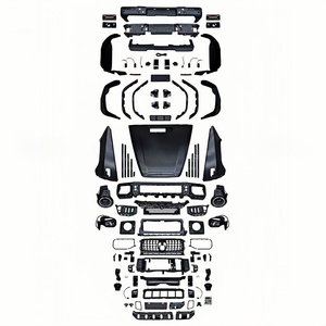 Kit carrosserie extérieur complet pour <span class=keywords><strong>Mercedes</strong></span> Classe G W463 AMG G63 G500 W465 Style PP : pare-chocs, calandre, garde-boue, capot - Direct usine - Product Image 1