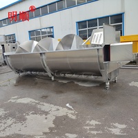 Refroidisseur spiralé pour abattoir, équipement d'abattage de volailles, machine de pré-refroidissement