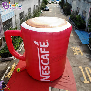 Taza de Café Hinchable Publicitaria Promocional, Botella Hinchable, Globo de Taza de Café, Taza de Café Gigante Hinchable Personalizada - Product Image 4