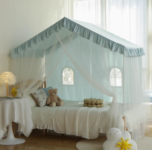 Tienda de campaña portátil para cuna emergente con dosel, red de seguridad para mantener al bebé dentro y fuera, mosquitera para cuna de niños para el hogar y Camping - Product Image 1