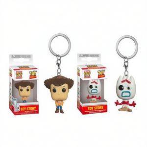 พวงกุญแจฟันโกะป๊อป ทอย สตอรี่ วู้ดดี้และฟอร์กี้ ตุ๊กตาการ์ตูนพลาสติก ของสะสม ของขวัญ - Product Image 1