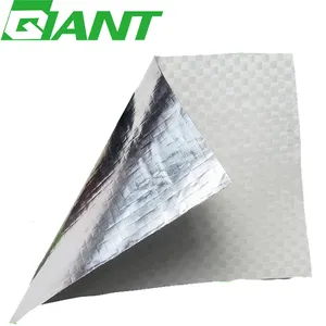 Thermal Insulation Aluminium Foil Laminated Plastic Woven Poly Sheet For Damp Moisture Barrier