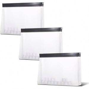 Transparent Pvc Plastic Garment Underwear Lock Zipper Zip <b>Bag</b> Packaging - Product Image 1