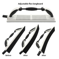 70X400mm Blanc Flex Longboard Bloc de ponçage à la main sans poussière Tampon de polissage à la main pour le travail du bois automatique Travail des métaux Polissage des cloisons sèches