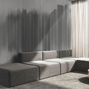 Carta da Parati Murale Moderna Personalizzata con Gradiente, Strisce Verticali e Effetto Ombré, Decorazione Murale per Corridoi e Ingressi, <span class=keywords><strong>Facile</strong></span> da Installare - Product Image 1