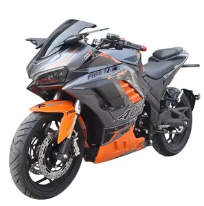 دراجة نارية عالية السرعة V6R3 72V120AN مع طيار ذو قدرة عالية W وساحات كهربائية كبيرة
