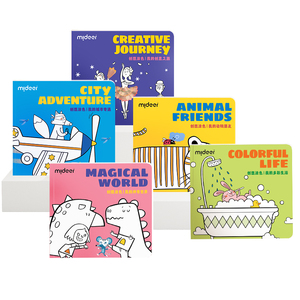 Livre de <span class=keywords><strong>coloriage</strong></span> pour enfants Mideer, lavable, pour enfants, dessin, couleur spéciale, bébé de 2 ans, graffiti, ensemble de <span class=keywords><strong>coloriage</strong></span> artistique - Product Image 1