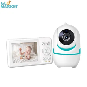 Glomket kamera bayi, interkom suara dua arah nirkabel, keamanan rumah, Wifi, Monitor Video bayi