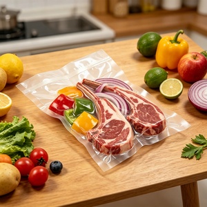 Bolsas de Plástico Transparentes de Grado Alimenticio FDA, PE/PA, para Envasado al Vacío, Aptas para Microondas, Biodegradables, para Alimentos de Mascotas, Bebés y Azúcar - Product Image 4