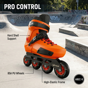 YSMLE Chaussures de patinage en ligne professionnelles pour l'aventure en plein air, toutes surfaces, coque durable, système de ventilation et de refroidissement - Product Image 4