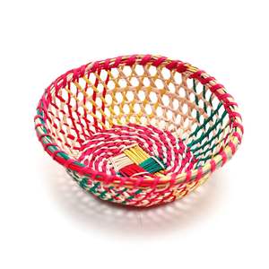 Panier en jonc de mer naturel de taille personnalisée panier de rangement panier à pain de stockage en gros artisanat du Vietnam - Product Image 2