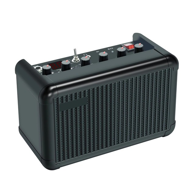 Electric Guitar Amplifier 15W Digital Circuit Reverberation Chorus Guitar Amplifier Guitar Instrument Accessory
