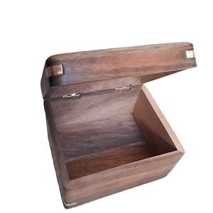 Caja de madera de pino con cierre para proyectos de manualidades, caja de madera de pino con cierre para manualidades, pasatiempos, joyería y almacenamiento para el hogar, 100% - Product Image 2