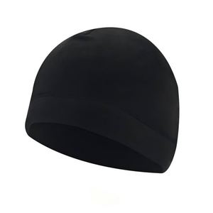 Wholesale Beanie <b>Hat</b> Helmet Inner Liner Winter Cap Polar Fleece Crown Watch Cap for Men - Product Image 4