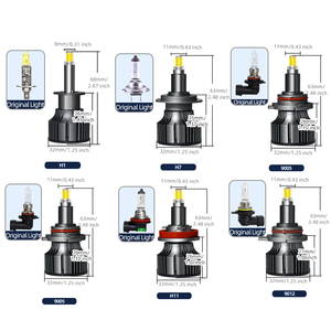 360 Faro Focos Led Lampadas Faros Auto Sistema de iluminación 30000Lm H11 H8 H16 LED H7 Voitur Faros Lámpara Motor <span class=keywords><strong>Luc</strong></span> Led Faro - Product Image 6