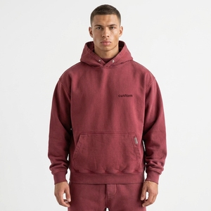 Conjunto de Sudadera con Capucha y Pantalones Deportivos <span class=keywords><strong>para</strong></span> <span class=keywords><strong>Hombre</strong></span>, Modelo Xb 2026, 100% Algodón, Bordado, Estilo Urbano - Product Image 3