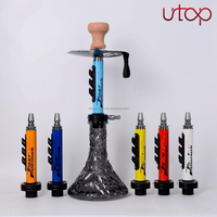 El Bomber Jaune Tuyau d'Eau Crossover Shisha Coffret Cadeau Cross-border Hot-selling Shisha Hm25el Premium Shisha