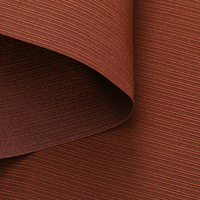Tissu Oxford rayé en toile de lin enduite de PU imperméable pour sacs et tentes, idéal pour les tentures de colonnes en polyester