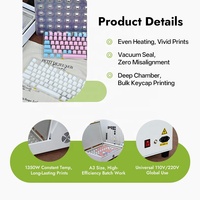 Machine de sublimation sous vide A3 Sunyee, directement de l'usine, pour la fabrication de touches de clavier de jeu personnalisées
