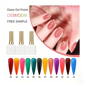 เจลยูวีสีใสเคลือบเงาอำพัน 12 สีใหม่ล่าสุด - Product Image 1