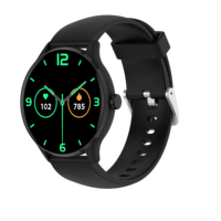 Reloj Inteligente Dafit con Llamadas Bluetooth, Monitor de Ritmo Cardíaco, Pantalla Redonda, Resistente al Agua, para Hombre y Mujer