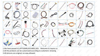 JST XHP Seri 2 3 4 5 6 7 8 9-Pin 2.54MM Pitch Harness Pria & Wanita konektor untuk mobil kabel kawat listrik Harness